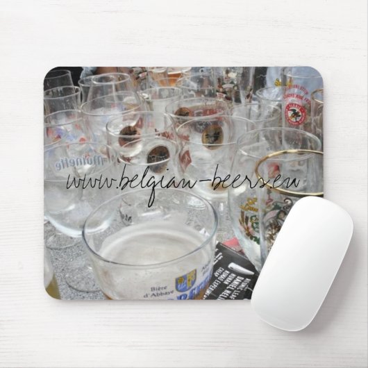 Belgische Beers Mousepad Muismat (Met muis)