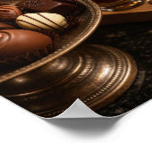 Belgische Bier- en Chocoladerituel Poster (Hoek)