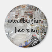 Belgische bieren magneet (Voorkant)