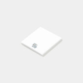 Belgische Blauwe Koe Post-it® Notes (Schuin)