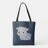 Belgische Blauwe Koe Tote Bag (Achterkant)