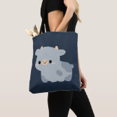 Belgische Blauwe Koe Tote Bag (Dichtbij)