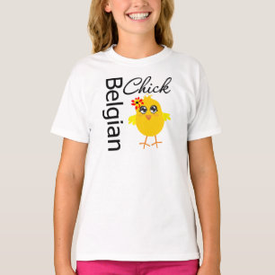 Belgische chick t-shirt