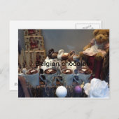 Belgische chocolade briefkaart (Voorkant / Achterkant)