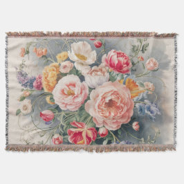 Belgische Floral Elegance Deken