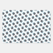 Belgische Groenendael Herdershond Zwarte Schilderh Inpakpapier Vel (Voorkant 2)