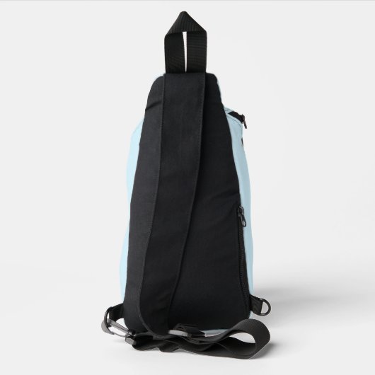 Belgische Groenendael Herdershond Zwarte Schilderh Sling Bag (Achterkant)