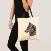 belgische groenendael hond tote bag (Voorkant (product))