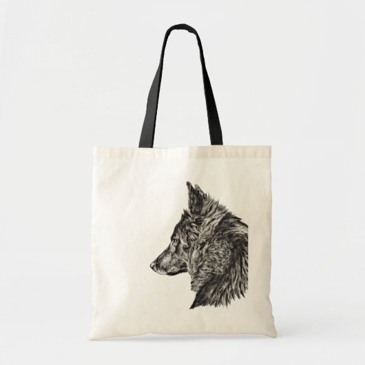belgische groenendael hond tote bag (Voorkant)