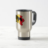 Belgische Groenendael Reisbeker (Voorkant rechts)