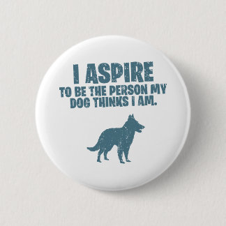 Belgische Groenendael Ronde Button 5,7 Cm