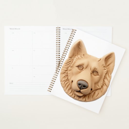 Belgische Herder 3D Geïnspireerd Planner (Display)