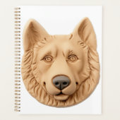 Belgische Herder 3D Geïnspireerd Planner (Voorkant)