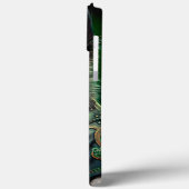 Belgische herder die fiets rijdt St. Patrick's Day Case-Mate iPhone Case (Achterkant / Links)
