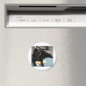 Belgische herder door Fireplace Magneet (Insitu (Vaatwasser))