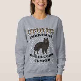 Belgische Herder Kersthond Knuffelen Trui