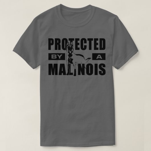 Belgische herder Malinois (17) T-shirt (Design voorkant)