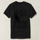 Belgische herder Malinois (2) T-shirt (Design voorkant)