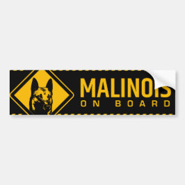 Belgische herder - Malinois Bumpersticker