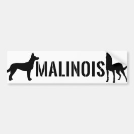 Belgische herder - Malinois Bumpersticker