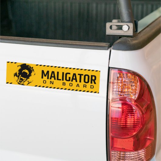 Belgische herder - Malinois Bumpersticker (Op Truck)