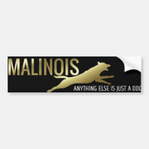 Belgische herder - Malinois Bumpersticker