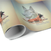 Belgische herder - Malinois Cadeaupapier (Rol Hoek)