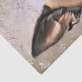 Belgische Herder Malinois Hond Tissuepapier (Detail)