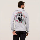 Belgische herder - Malinois Hoodie (Achterkant volledig)