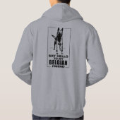 Belgische herder - Malinois Hoodie (Achterkant)