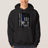 Belgische herder - Malinois k9-eenheid Hoodie (Voorkant)