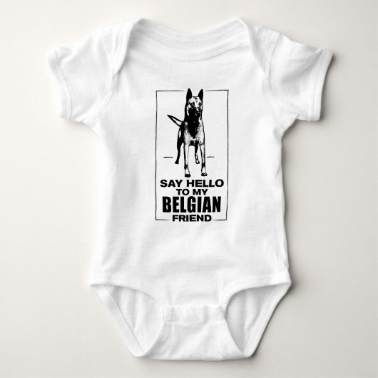 Belgische herder - Malinois Romper (Voorkant)