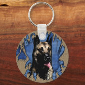 Belgische herder - Malinois Sleutelhanger (Voorkant)