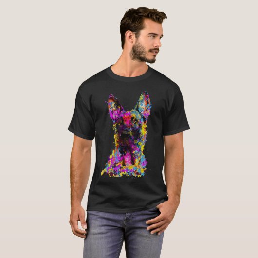 Belgische herder - Malinois T-shirt (Voorkant volledig)