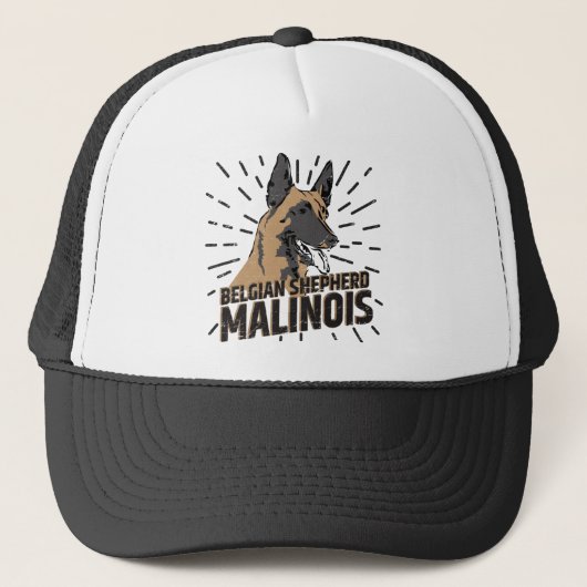 Belgische herder - Malinois Trucker Pet (Voorkant)