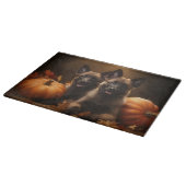 Belgische Herder Puppy Herfst Delight Pompoen Snijplank (Hoek)