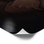 Belgische Herder Sinterklaas Feestelijke Kerstmis Perfect Poster (Hoek)