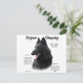 Belgische herdershond geschiedenis; Alles over her Briefkaart (Staand voorkant)