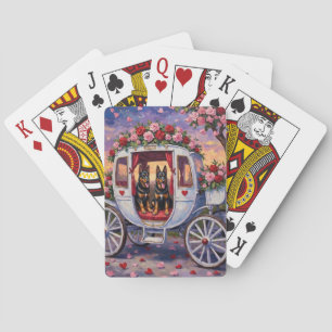 Belgische herdershond Valentijnsdag Pokerkaarten