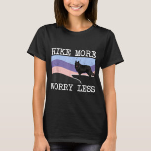 Belgische herdershond wandelt meer, maakt je minde t-shirt
