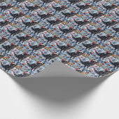 Belgische Herdershond Winter Wonderland Kerstmis Cadeaupapier (Hoek)