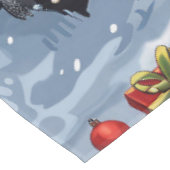 Belgische Herdershond Winter Wonderland Kerstmis Tafelkleed (Gekanteld)
