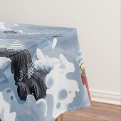 Belgische Herdershond Winter Wonderland Kerstmis Tafelkleed (Voorbeeld)