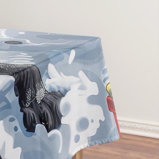 Belgische Herdershond Winter Wonderland Kerstmis Tafelkleed (Voorbeeld)