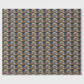 Belgische Herdershonden Pompoen Halloween Grappig Cadeaupapier (Vlak)