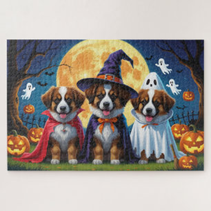 Belgische Herdershonden Pompoen Halloween Grappig Legpuzzel