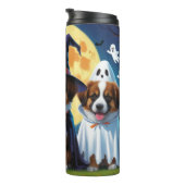 Belgische Herdershonden Pompoen Halloween Grappig Thermosbeker (Geroteerd rechts)