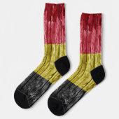 Belgische houten vlag sokken (Links)