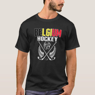 Belgische ijshockeyfans trots Belgisch hockeyteam  T-shirt