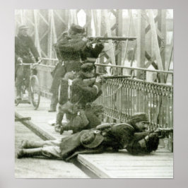 Belgische infanterie poster